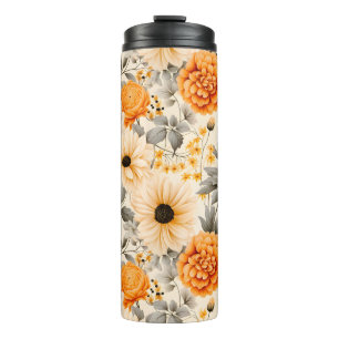 Bouteilles Isothermes Une conception de série florale d'automne 1