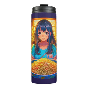 Bouteilles Isothermes Une fille et son anime de ramen