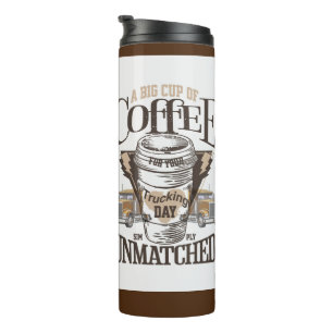Bouteilles Isothermes Une grosse tasse de café est une tumbler inégalée