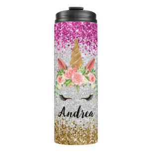 Bouteilles Isothermes Unicorn Glitter