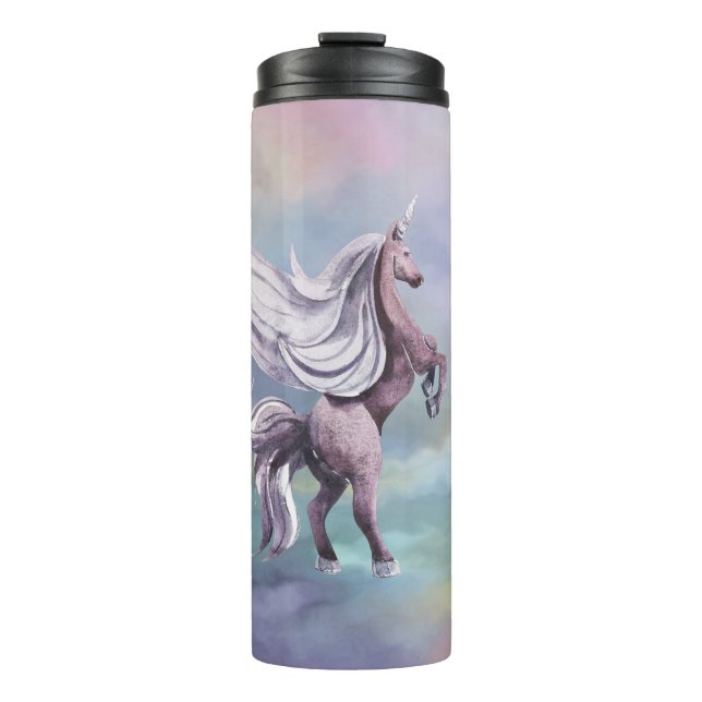 Bouteilles Isothermes Unicorn magique | Aquarelle couleur Imaginaire pas