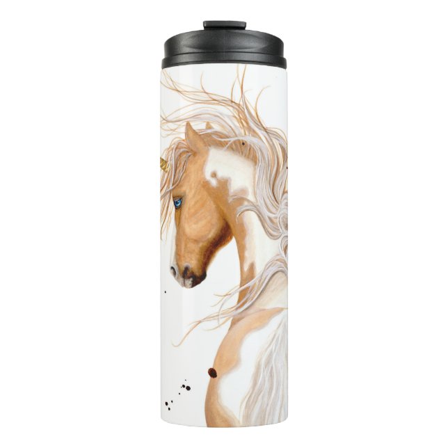 Bouteilles Isothermes Unicorne majestueuse par Bihrle (Devant)