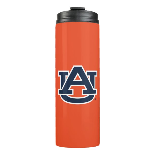 Bouteilles Isothermes Université d'Auburn | Auburn UA Logo (Devant)