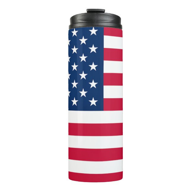 Bouteilles Isothermes USA Flag Thermal Tumbler United States of America (Devant)