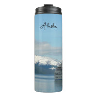Vacances de croisière en Alaska Photographie de vo