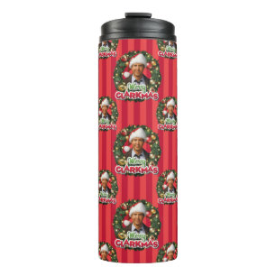 Bouteilles Isothermes Vacances de Noël   Merry Clarkmas Motif