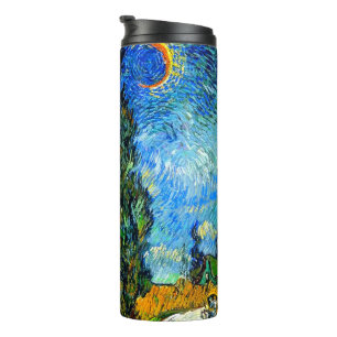 Bouteilles Isothermes Van Gogh Road avec Cypress et Star