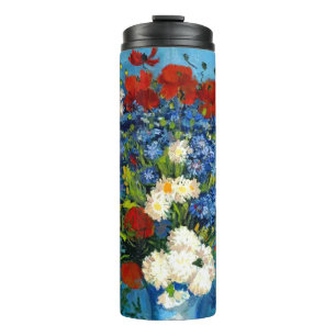 Bouteilles Isothermes Van Gogh Vase avec Cornflowers et Poppies