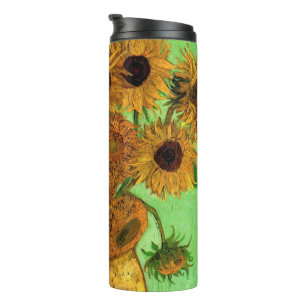 Bouteilles Isothermes Vase avec douze tournesols par Vincent van Gogh