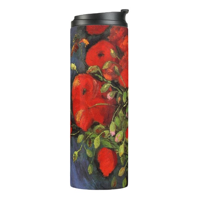 Bouteilles Isothermes Vase with Red Poppies by Vincent van Gogh (Tourné sur la gauche)