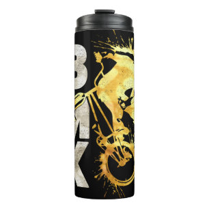 Bouteilles Isothermes Vélo Bmx Classique Bmx Silver Gold Thermal Tumbl
