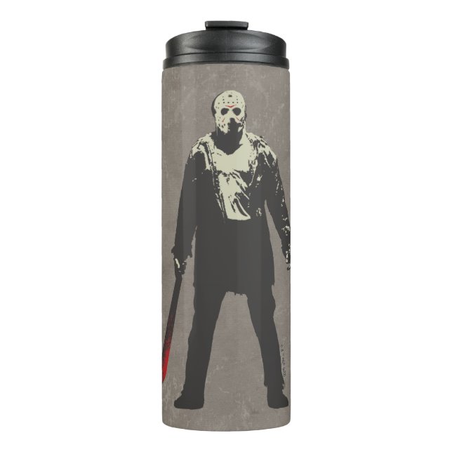Bouteilles Isothermes Vendredi 13 | Jason Voorhees Caractère Art (Devant)