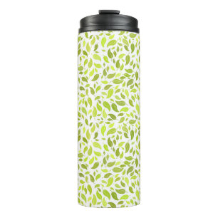 Bouteilles Isothermes Vert Feuille Nature Imprimer, Plante Motif feuille