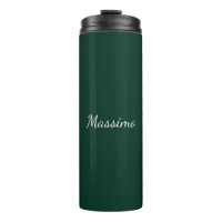 Vert foncé Élégant Casual Propre Nom Écriture manu