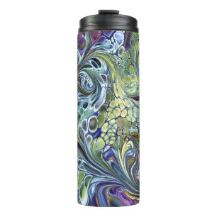 Bouteilles Isothermes Vert sauge olive, bordeaux bleu violet