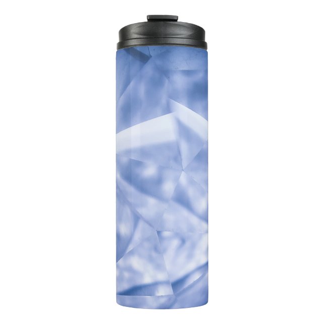 Bouteilles Isothermes Veste de costume blanc et bleu (Devant)