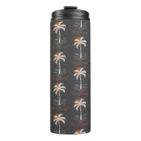 Vibes de plage Tropical Palm Tree Summer Sun Retro