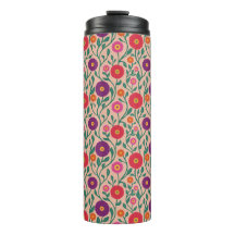 Vigne Fleur de milieu de siècle | Guirlande de jar