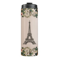 Vignes Rose Pâle Paris Tour Eiffel Style Shabby Ch