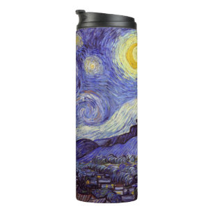 Bouteilles Isothermes Vincent Van Gogh Starry Nuit Vintage Art