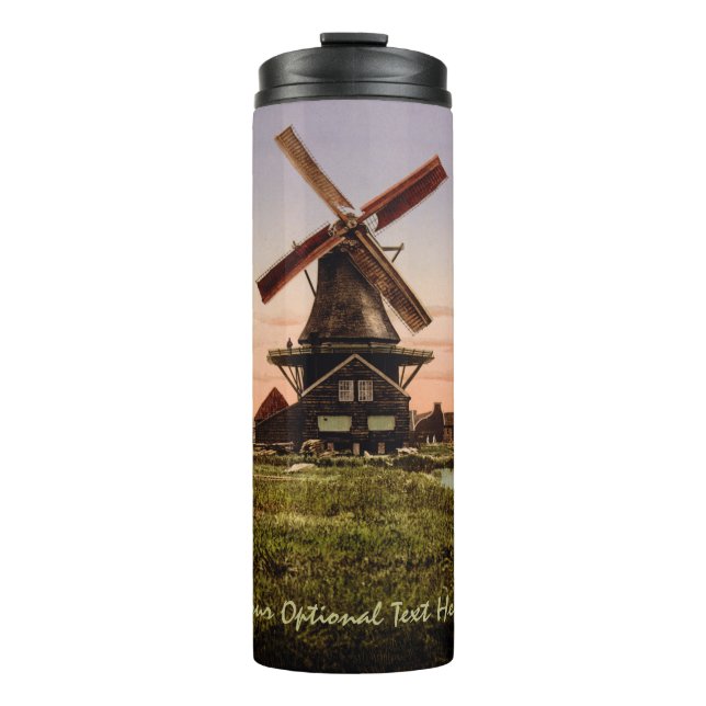 Bouteilles Isothermes Vintage Hollandais Windmills (Devant)