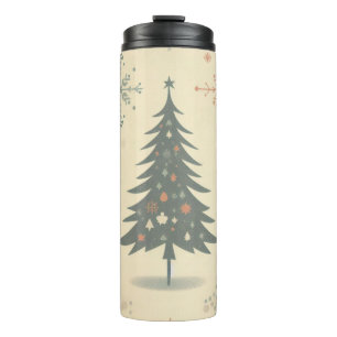 Bouteilles Isothermes Vintage/rétro moderne Noël/hiver