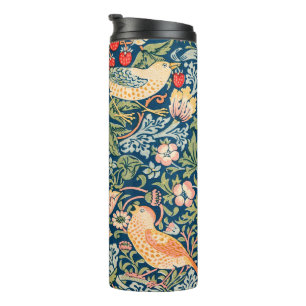 Bouteilles Isothermes Vintage William Morris 'Strawberry Thief' Motif