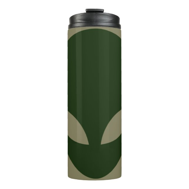 Bouteilles Isothermes Visage Alien (Devant)