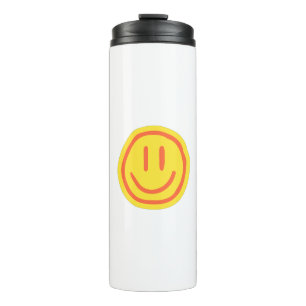 Bouteilles Isothermes Visage Souriant Mignon Conception d'Émoji Positi