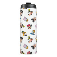 Visages souriants de Mickey et ses amis Motif