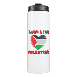 Bouteilles Isothermes Vive la Palestine