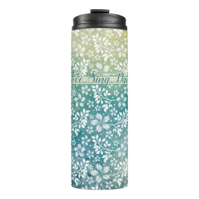 Bouteilles Isothermes Vivre...Amour..Rire Tumbler Thermal (Devant)