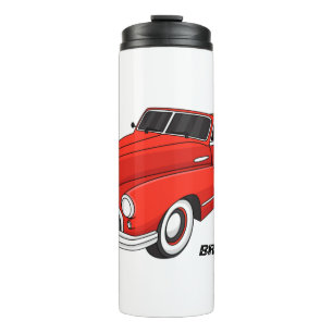 Bouteilles Isothermes Voiture classique rouge de 1948