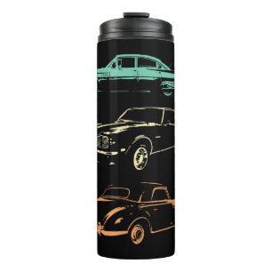 Bouteilles Isothermes Voitures Vintage - 80s & 90s Graphic Retro