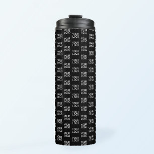 Bouteilles Isothermes Votre logo d'entreprise Motif élégant en demi-pa