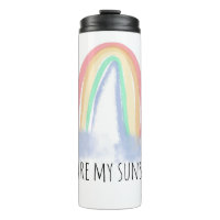 Vous êtes mon eau de soleil aquarelle arc-en-ciel