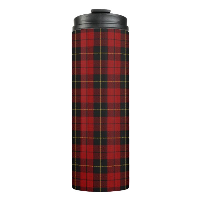 Bouteilles Isothermes Wallace Tartan Scottish Clan Plaid Motif (Devant)