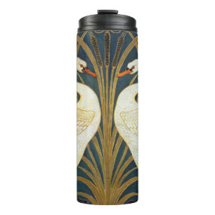 Bouteilles Isothermes Walter Crane Vintage Cygne et Iris Art Nouveau