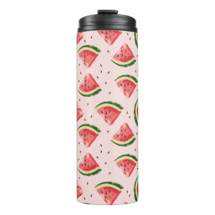 Bouteilles Isothermes Watercolor Watermelon Motif de fruits