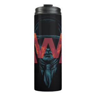 Bouteilles Isothermes Westworld   L'homme en noir logo graphique
