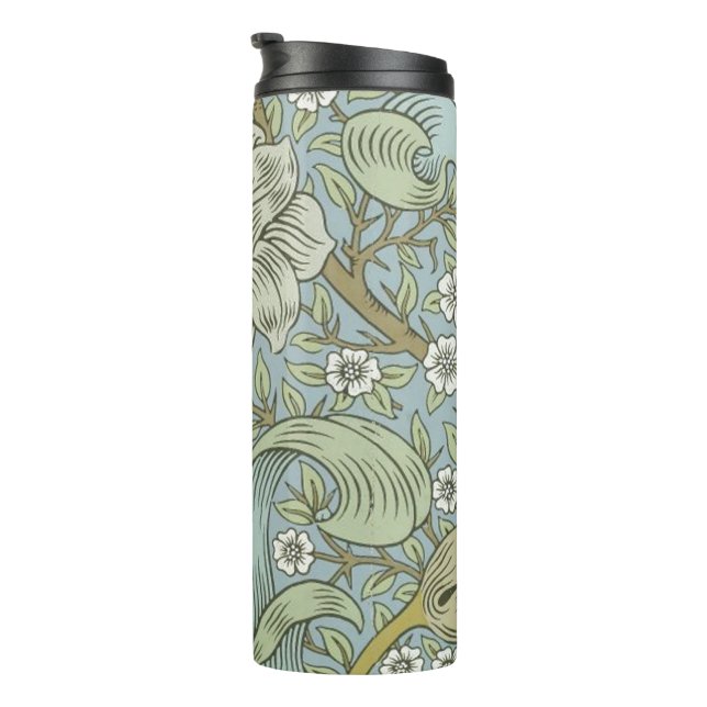 Bouteilles Isothermes William Morris Spring Thicket : Floral antique (Tourné sur la droite)