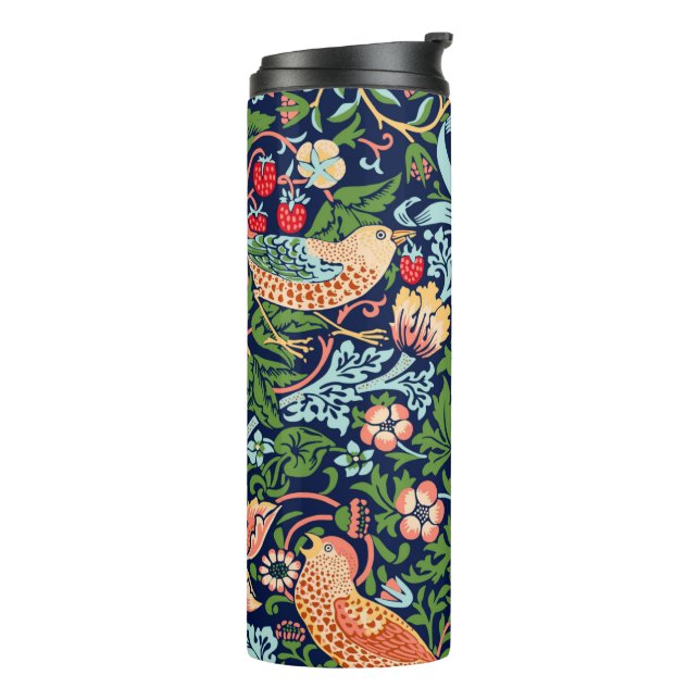 Bouteilles Isothermes William Morris Strawberry Thief (Tourné sur la gauche)