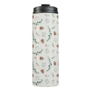 Bouteilles Isothermes Winnie l'Ourson  Joyeux Motif de Noël