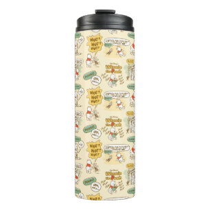 Bouteilles Isothermes Winnie l'Ourson  Motif de style bande dessinée