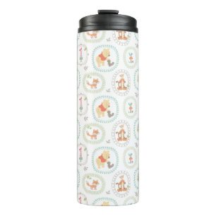 Bouteilles Isothermes Winnie l'Ourson Motif des animaux de bois mignons