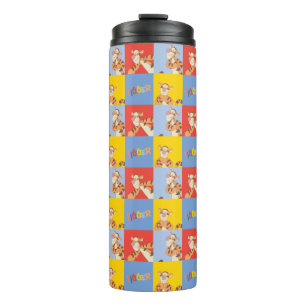 Bouteilles Isothermes Winnie l'Ourson  Motif en mosaïque brillante