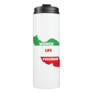 Bouteilles Isothermes Women Life Freedom Support Femmes d'Iran