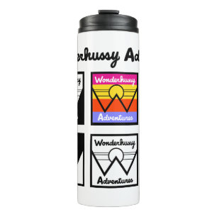 Bouteilles Isothermes Wonderhussy Adventures Répétition Logo