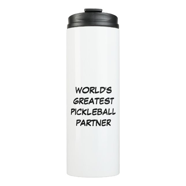 Bouteilles Isothermes World's Greatest Pickleball Partner  (Devant)
