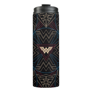 Bouteilles Isothermes WW84   Wonder Woman Circular Motif géométrique